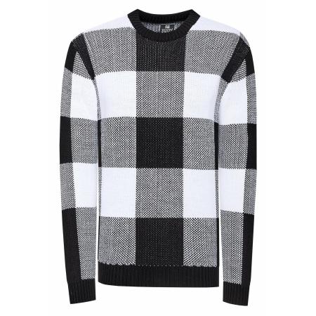 Rusty Neal Rusty Neal Trui grijs / zwart / wit