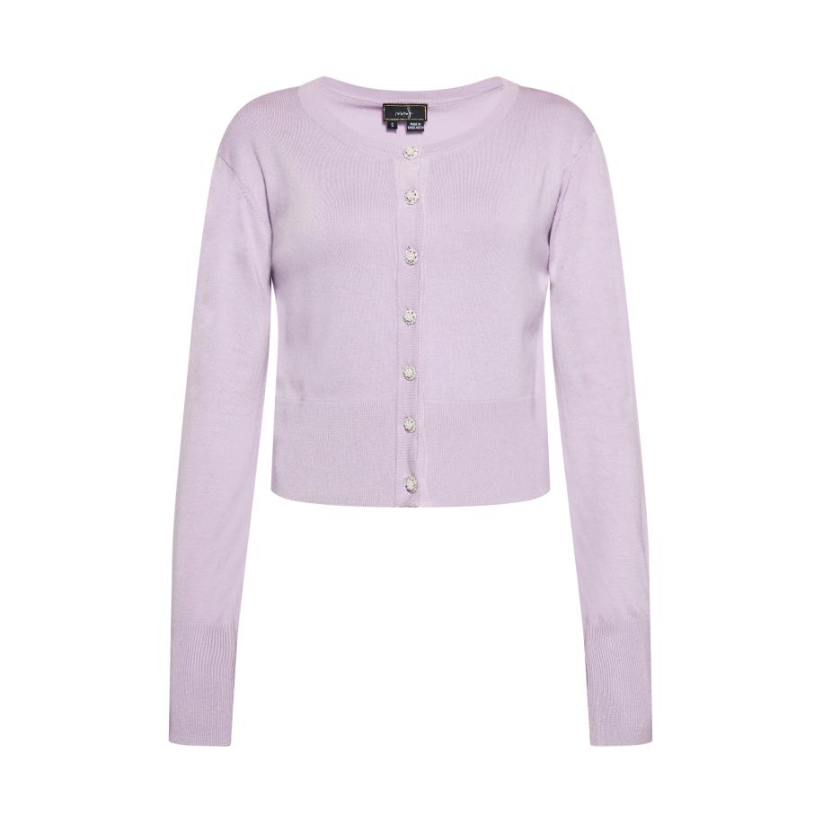 Faina faina Gebreid vest lavendel -