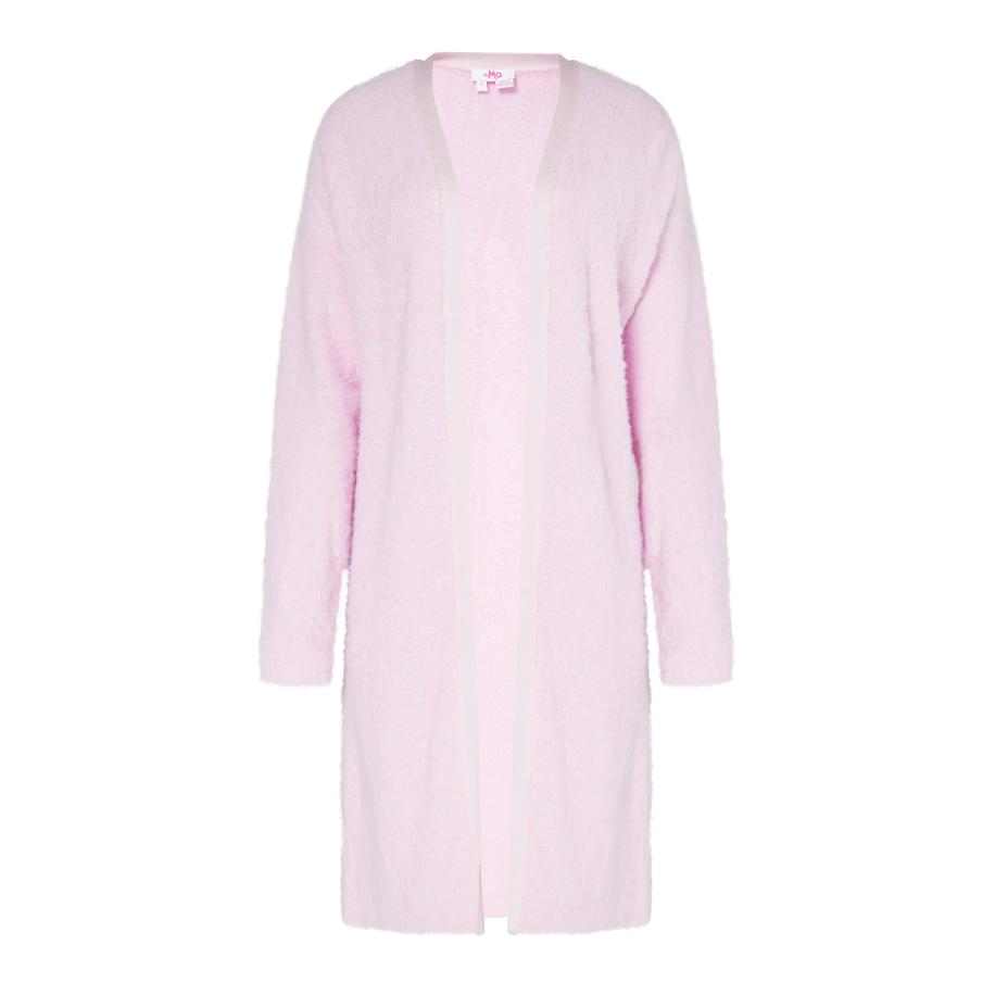 MYMO MYMO Gebreid vest rosa / wit -