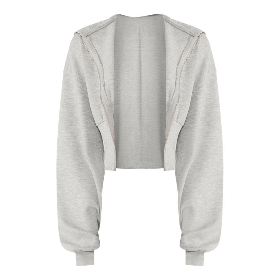 No Matter What No Matter What Sweatvest lichtgrijs -