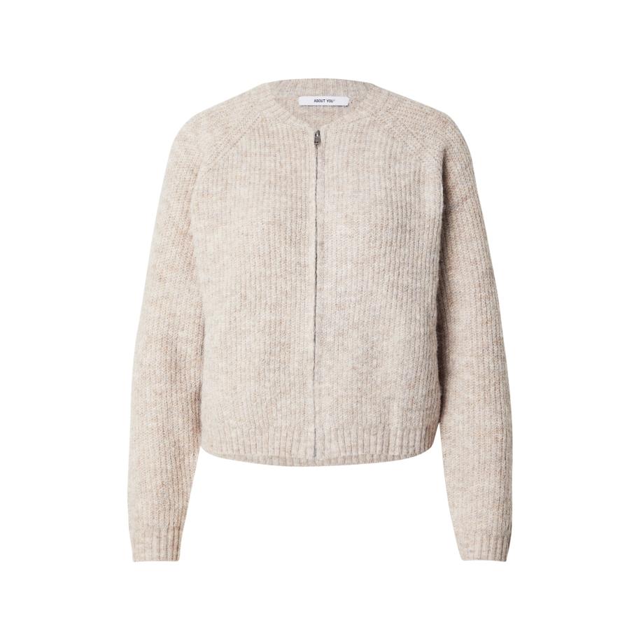 ABOUT YOU ABOUT YOU Gebreid vest Lacey cappuccino -