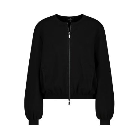 Monari monari Gebreid vest zwart