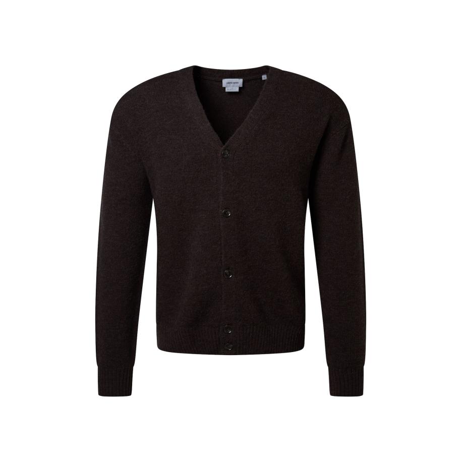 Pierre Cardin PIERRE CARDIN Gebreid vest bruin -