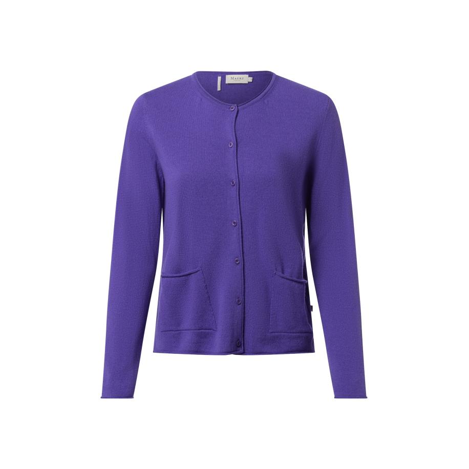 MAERZ Muenchen Gebreid vest violetblauw Paars