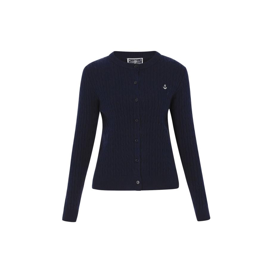 DreiMaster DreiMaster Maritim Gebreid vest navy -