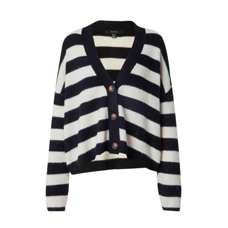 Vero Moda VERO MODA Gebreid vest Natahlie zwart / wit