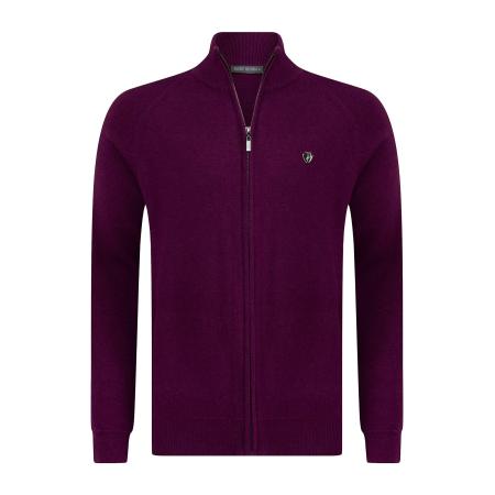 Jacey Quinn Jacey Quinn Gebreid vest lila