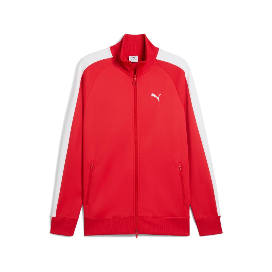 Puma PUMA Sweatvest T7 ALWAYS ON rood / wit -