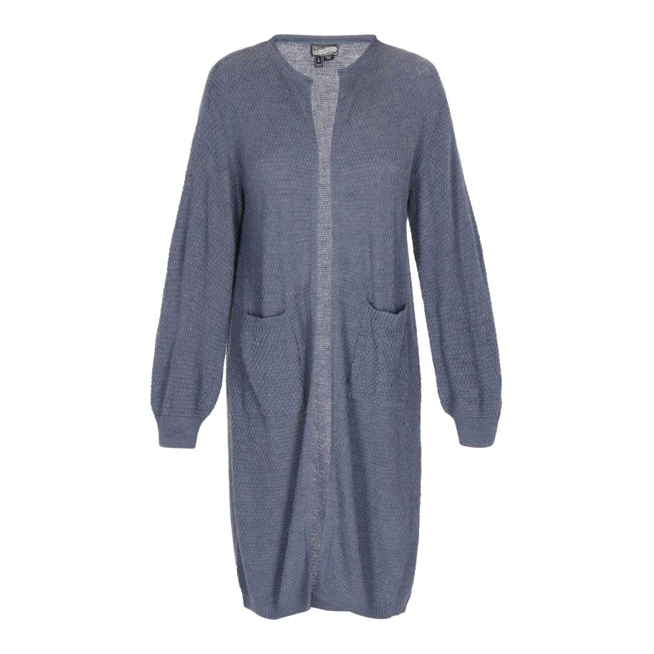 DreiMaster DreiMaster Vintage Gebreid vest Comfy basaltgrijs -