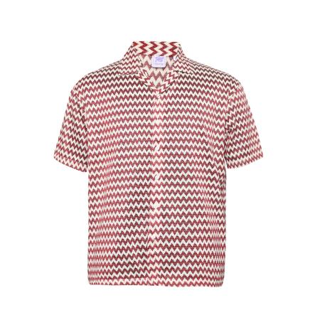 Campus Sutra Campus Sutra Gebreid vest Zillah beige / rood