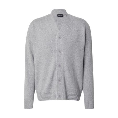 STRELLSON Gebreid vest Tito grijs gemêleerd