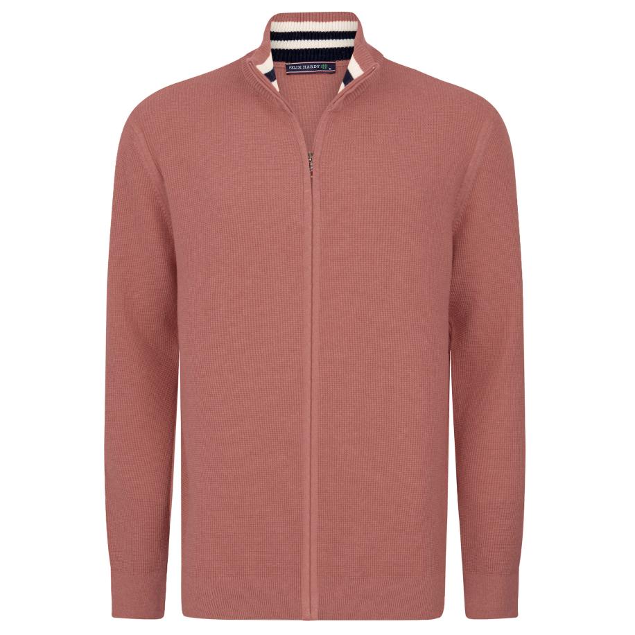 Felix Hardy Felix Hardy Gebreid vest lichtroze -