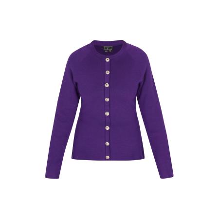 Faina faina Gebreid vest lila