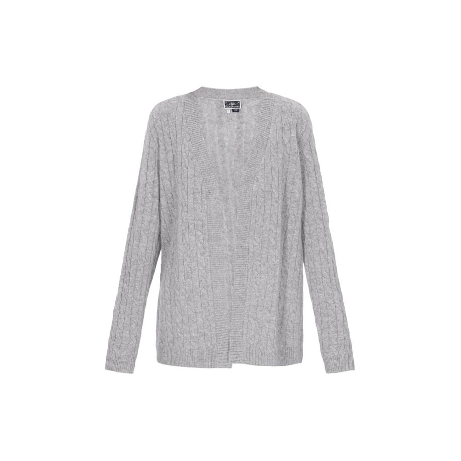 DreiMaster DreiMaster Maritim Gebreid vest lichtgrijs -