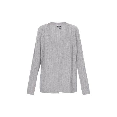 DreiMaster DreiMaster Maritim Gebreid vest lichtgrijs