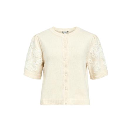 Object OBJECT Gebreid vest OBJJANE wit