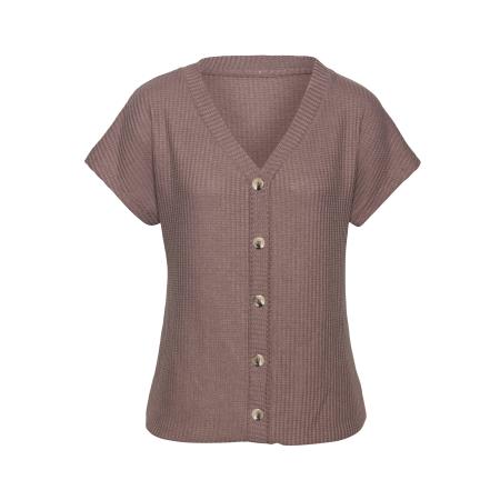 Lascana LASCANA Gebreid vest taupe