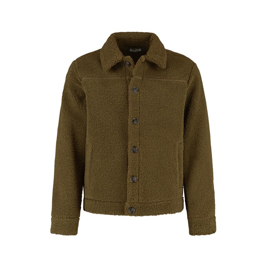 Shiwi Shiwi Fleece jas olijfgroen -