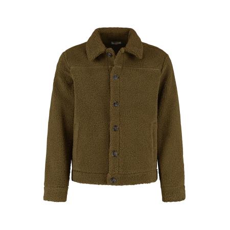 Shiwi Shiwi Fleece jas olijfgroen