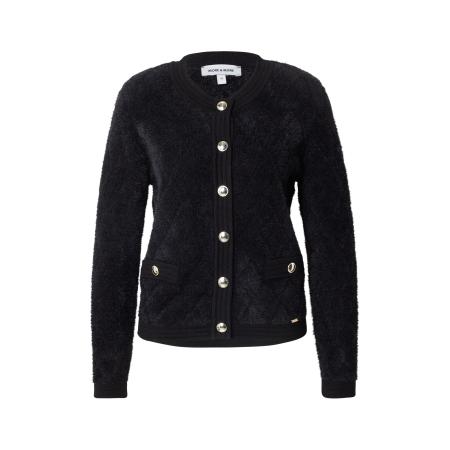 More & More MORE & MORE Gebreid vest zwart