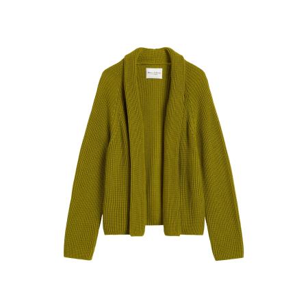 Marc O'Polo Marc OPolo Gebreid vest lichtgroen