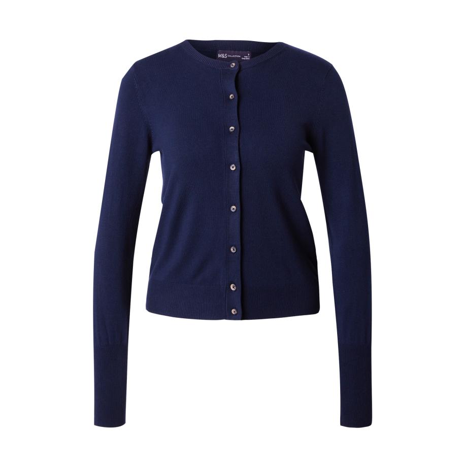 Marks & Spencer Gebreid vest navy Blauw