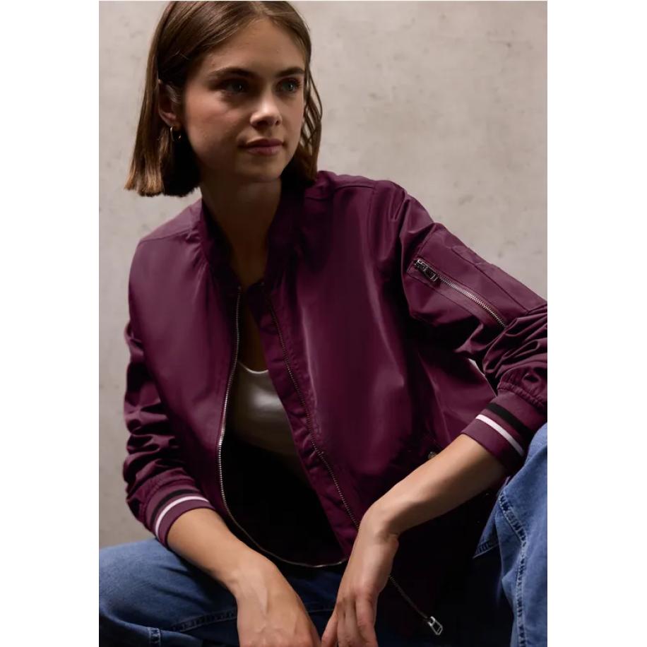 Street One Blouson met rits Rood