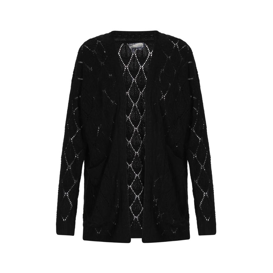 DreiMaster DreiMaster Vintage Gebreid vest Comfy zwart -