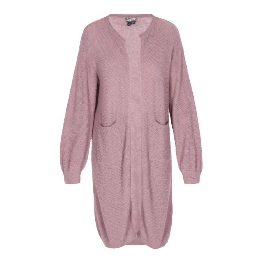 DreiMaster DreiMaster Vintage Gebreid vest oudroze -