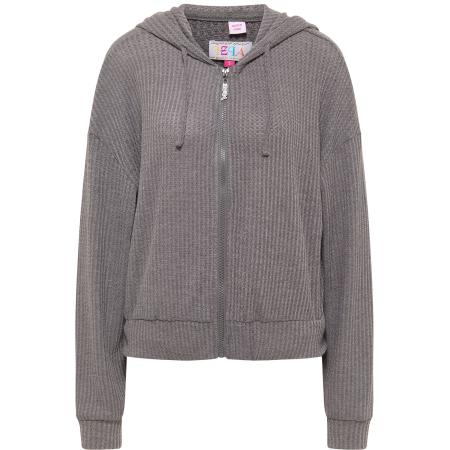 IZIA IZIA Sweatvest antraciet