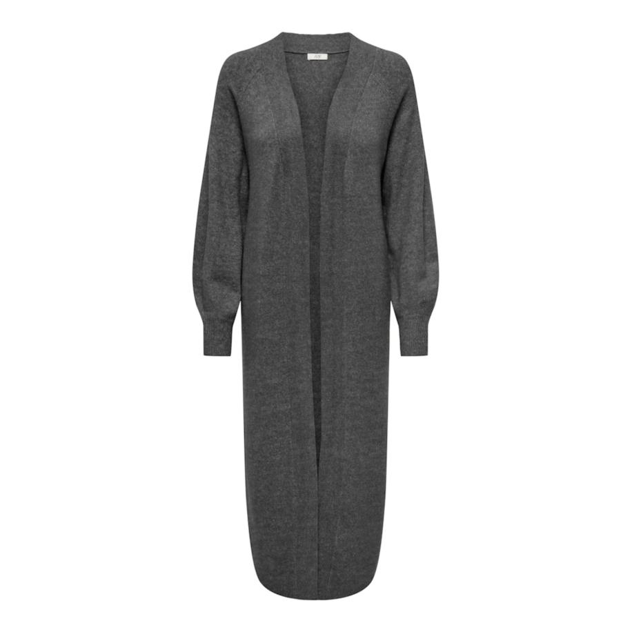 JDY JDY Gebreid vest JDYRUE donkergrijs -