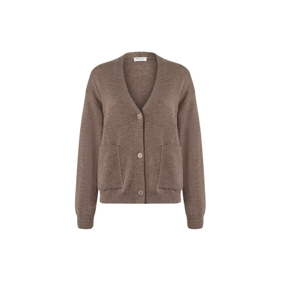 MAERZ MAERZ Muenchen Gebreid vest bruin gemêleerd -