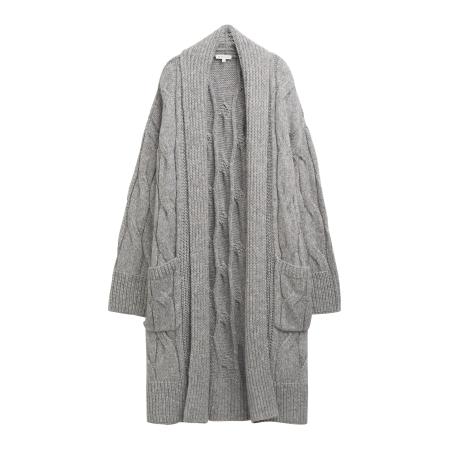 Tom Tailor TOM TAILOR Oversized vest donkergrijs