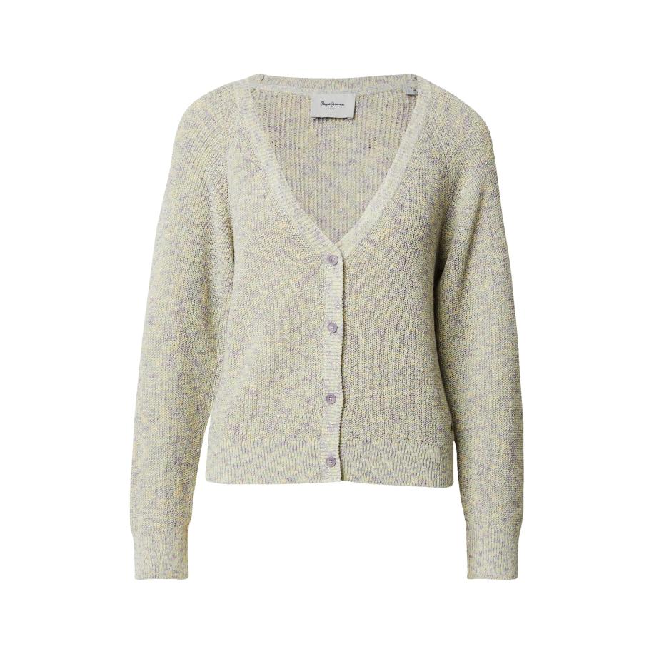 Pepe Jeans Pepe Jeans Gebreid vest Claire pastellila / wit -