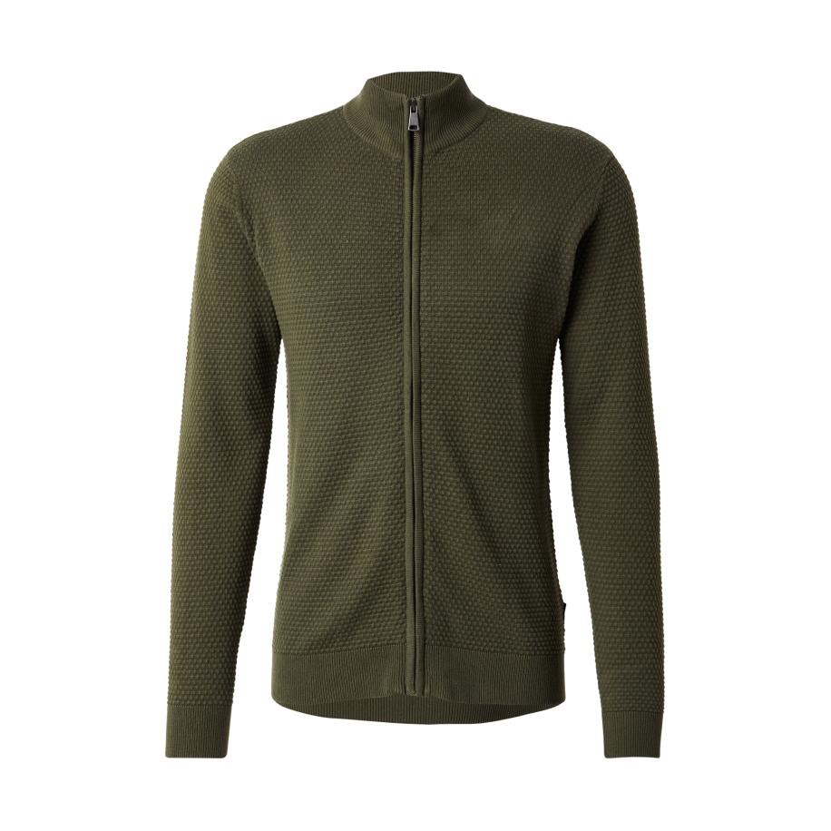 Blend BLEND Gebreid vest BHREDHILL olijfgroen -