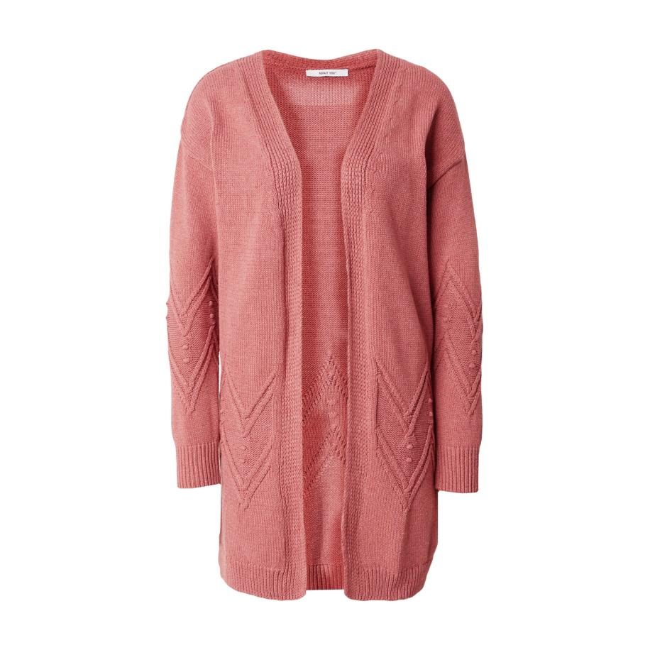 ABOUT YOU ABOUT YOU Gebreid vest Delphine bruin / rosé -