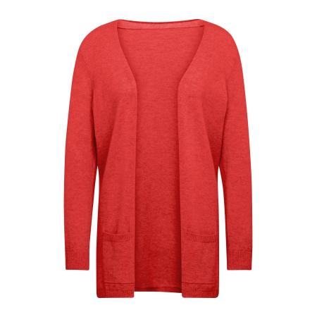 Goldner Goldner Gebreid vest rood / lichtrood