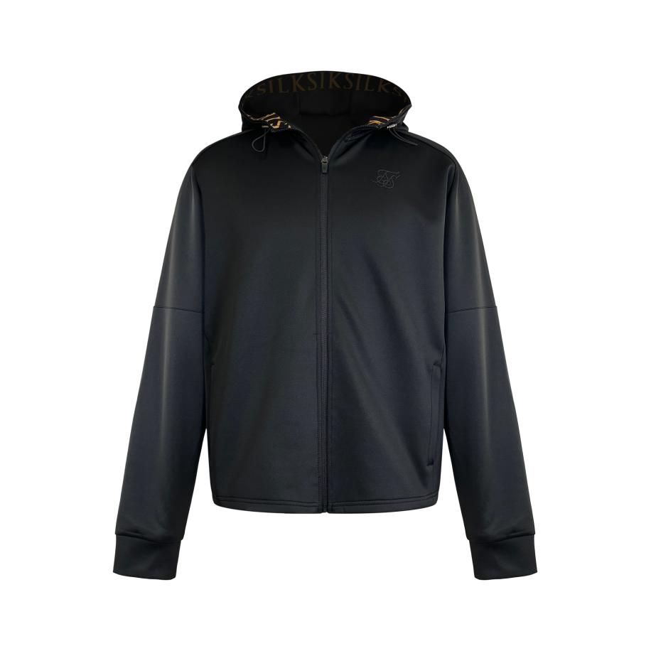 SikSilk SikSilk Sweatvest zwart -