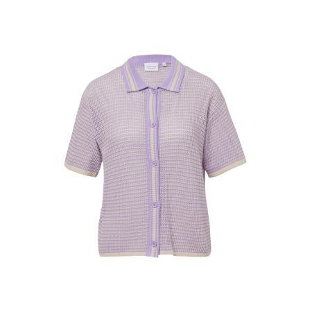 comma casual identity comma casual identity Gebreid vest lila