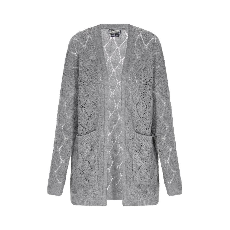 DreiMaster DreiMaster Vintage Gebreid vest Comfy grijs -