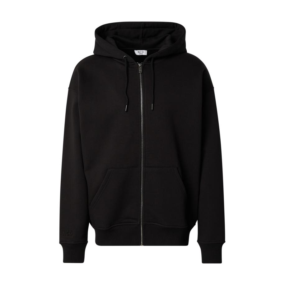 NCO NCO Sweatvest zwart -