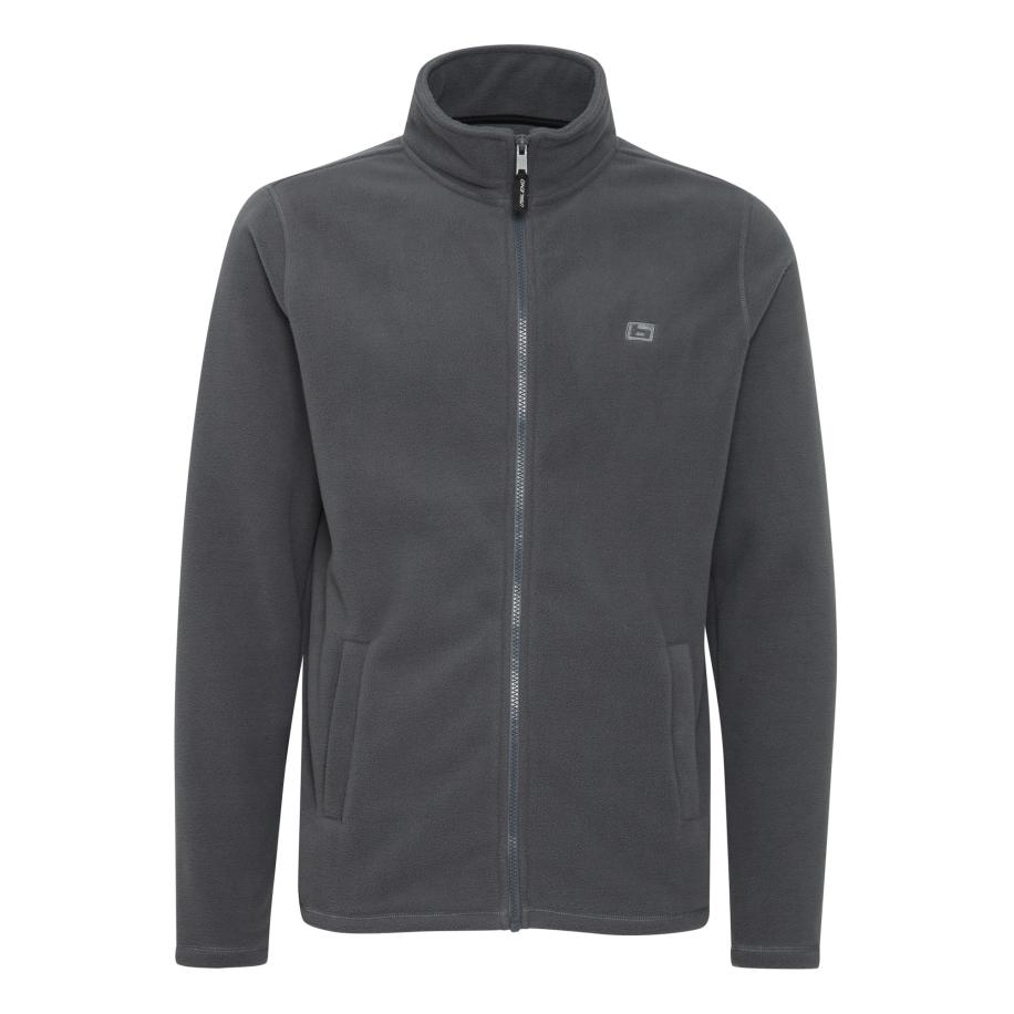 Blend BLEND Fleece jas grijs -