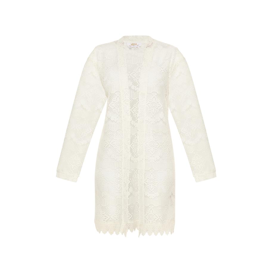 Usha usha FESTIVAL Gebreid vest Fashion Look offwhite -