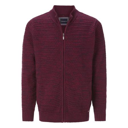 BABISTA Vest donkerrood, Effen