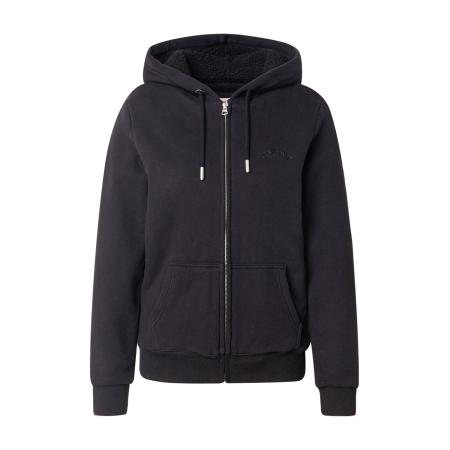 Superdry Superdry Sweatvest BORG zwart