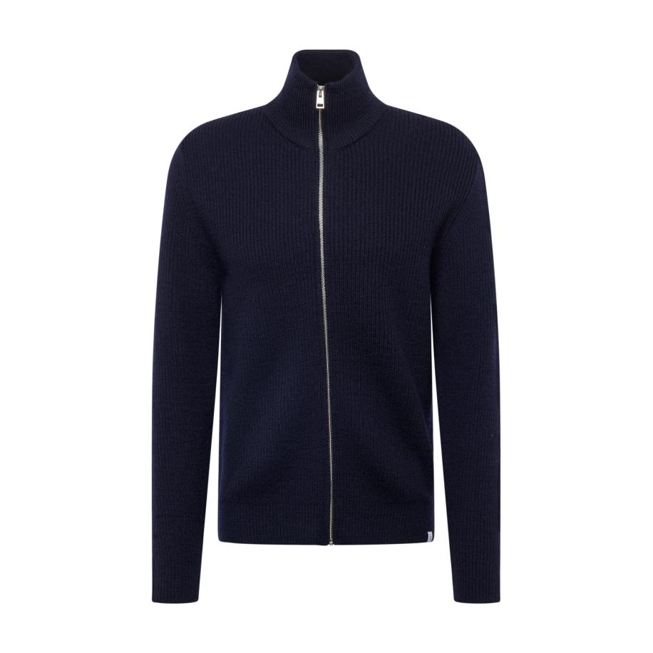 NORSE PROJECTS Gebreid vest Hagen navy / offwhite Blauw