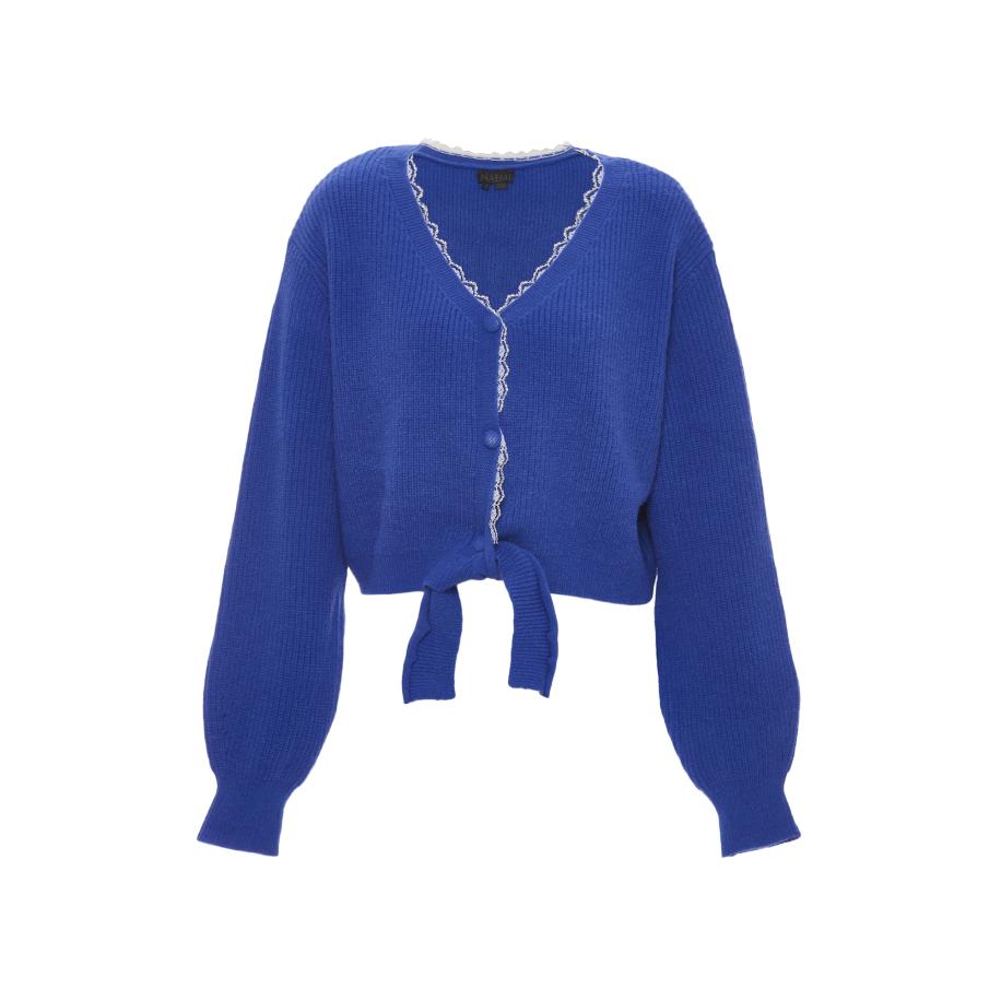 NAEMI NAEMI Gebreid vest royal blue/koningsblauw -