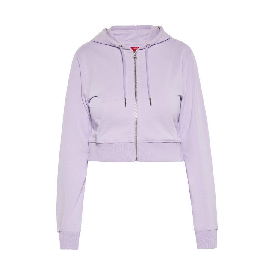 Swirly swirly Sweatvest lavendel -