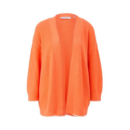 comma casual identity comma casual identity Gebreid vest oranje