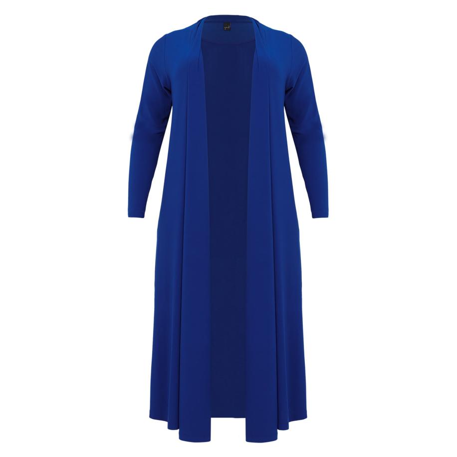 Yoek YOEK Gebreid vest indigo -